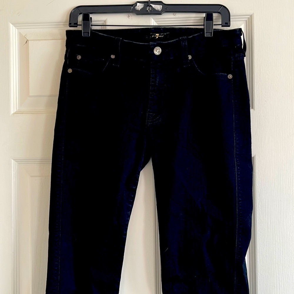 Black jean for all mankind 7